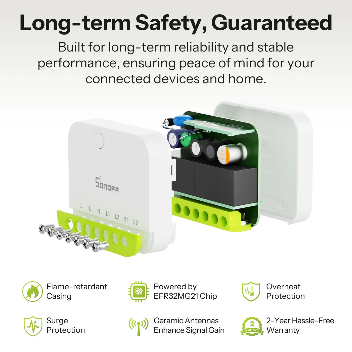 SONOFF MINI-ZB2GS MINI DUO 2-Gang Zigbee Smart Switch SONOFF MINI-ZB2GS MINI DUO 2-Gang Zigbee Smart Switch - Image 5