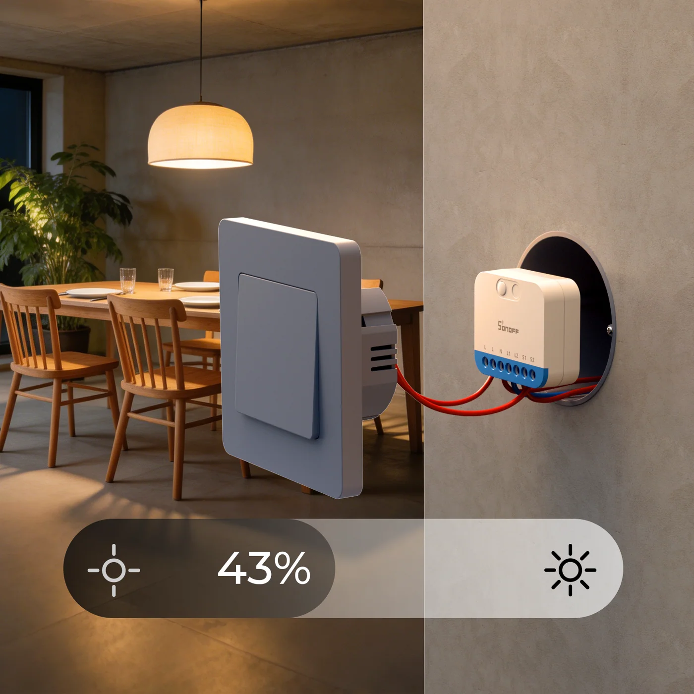 SONOFF MINI-ZBDIM Mini Extreme – Zigbee паметен димер SONOFF MINI-ZBDIM Mini Extreme – Zigbee паметен димер - Image 3