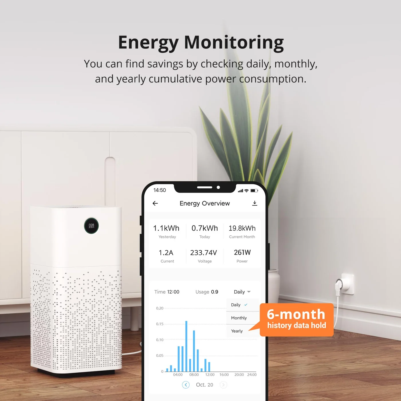 SONOFF S60TPF iPlug – Wi-Fi паметен приклучок SONOFF S60TPF iPlug – Wi-Fi паметен приклучок - Image 5
