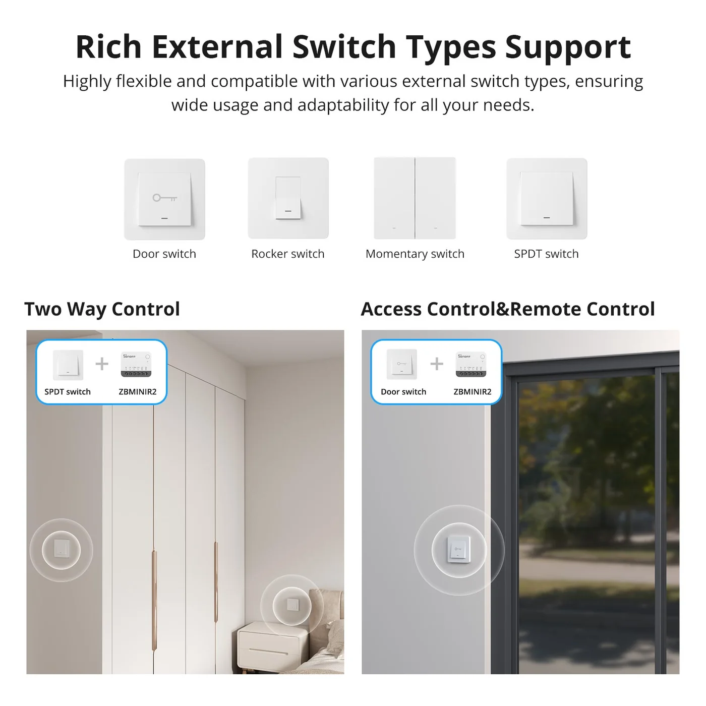 SONOFF ZBMINIR2 Extreme – Zigbee паметен прекинувач SONOFF ZBMINIR2 Extreme – Zigbee паметен прекинувач - Image 11
