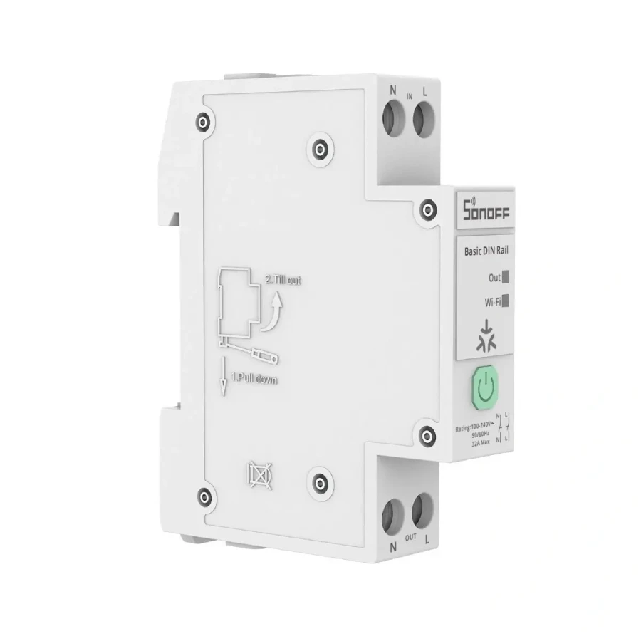 SONOFF BASIC-1GSP Matter over WiFi Smart DIN Rail Switch SONOFF BASIC-1GSP Matter over WiFi Smart DIN Rail Switch - Image 2