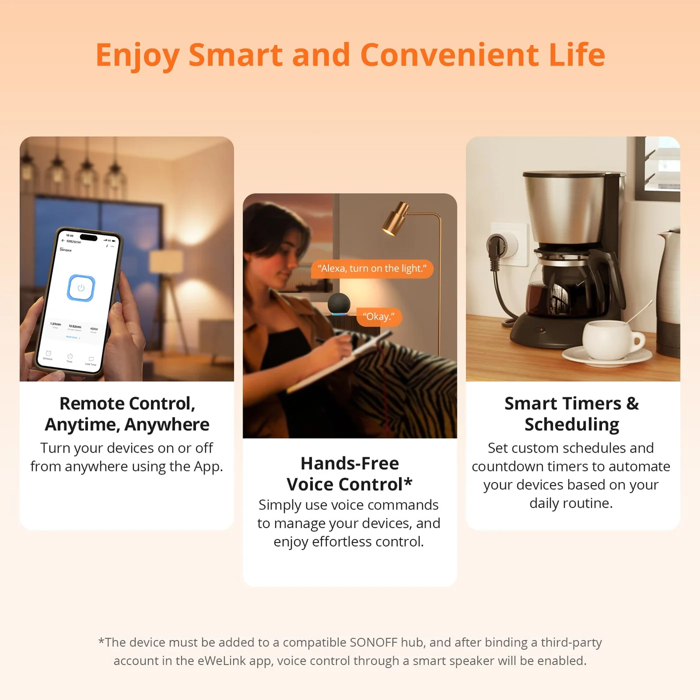 SONOFF S60ZBTPF iPlug – Zigbee паметен приклучок SONOFF S60ZBTPF iPlug – Zigbee паметен приклучок - Image 5